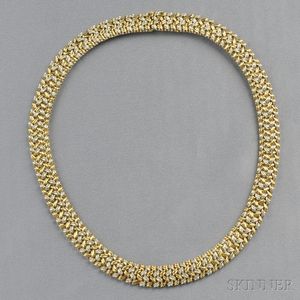 18kt Bicolor Gold Necklace, Van Cleef & Arpels