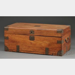 Brass-bound Camphorwood Box