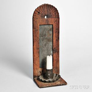 Wooden Candle Sconce