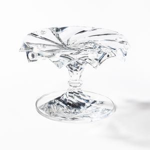 Lalique Five-light Crystal Candelabra