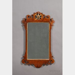 Chippendale Mahogany and Gilt-gesso Mirror