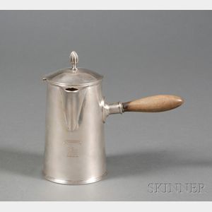 Austro-Hungarian Silver Hot Water Pot