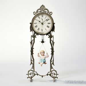 Ansonia Jumper No. 2 Bobbing Doll Clock