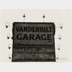 Ralph Steiner (American, 1899-1986) Four Photographs: Vanderbilt Garage