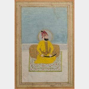 Miniature Portrait of Nadir-shah