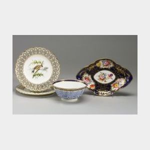 Four English Porcelain Items