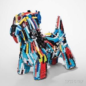 Robert Bradford Sculpture Dog-E-Dog