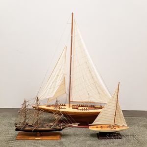 Three Ship Models