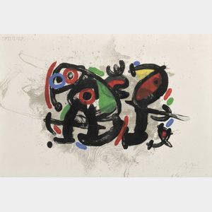 Joan Miró (Spanish, 1893-1983) Ronde Du Nuit