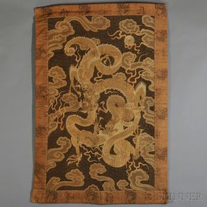 Wall Tapestry with Dragons
