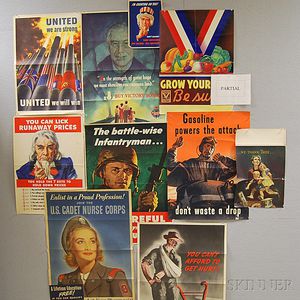 Collection of WWII Propaganda Posters