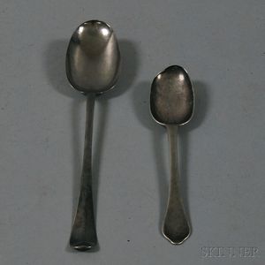 Two Early English Silver Spoons
