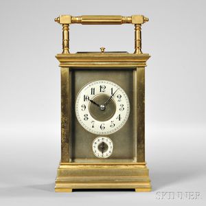 Half Grand Sonnerie Repeating Carriage Clock with Alarm