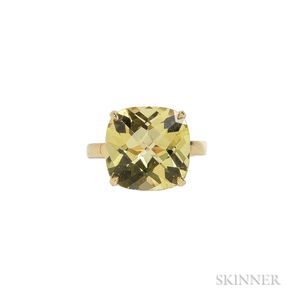 18kt Gold and Lemon Quartz "Sparklers" Ring, Tiffany & Co.