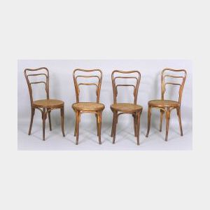 Four Bentwood Side Chairs