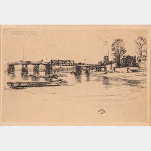 James Abbott McNeill Whistler (American, 1834-1903) Chelsea