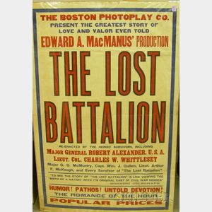 The Lost Battalion Theatrical Poster