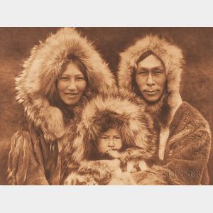 Edward Sheriff Curtis (American, 1868-1952) Four Photogravures from The North American Indian