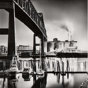 Phillip Jones (American, b. 1951) Tobin Bridge, 4 AM
