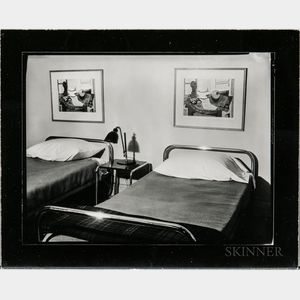 Walker Evans (American, 1903-1975) Cary Ross's Bedroom, New York