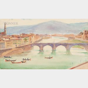 Helena Sturtevant (American, 1872-1946) Italian River