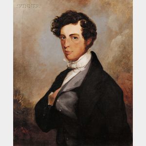 Field Talfourd (British, 1815-1874) Portrait of Reverend William Vansittart, Son of the Reverend D. Van...