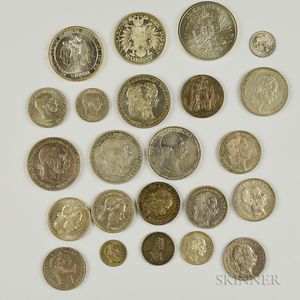Small Group of Austrian and Hungarian Coins