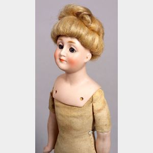 Kestner Bisque Shoulder Head "Gibson Girl" Doll