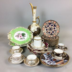 Thirty-one Pieces of English Ceramic Tableware Thirty-one Pieces of English...