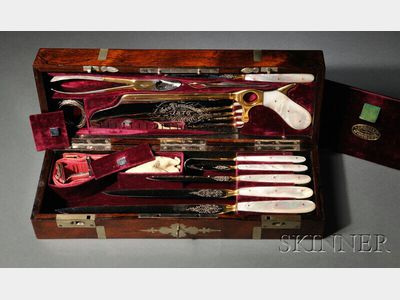 Sold for: $85,200 - George Tiemann and Company Exhibition Surgical Set