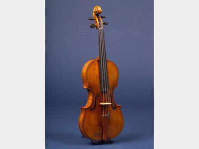 Sold for: $1,436,000 - Fine and Important Italian Violin, Antonio Stradivari, Cremona, c. 1720