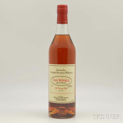 Van Winkle Special Reserve 12 Years Old Lot B, 1 750ml bottle 