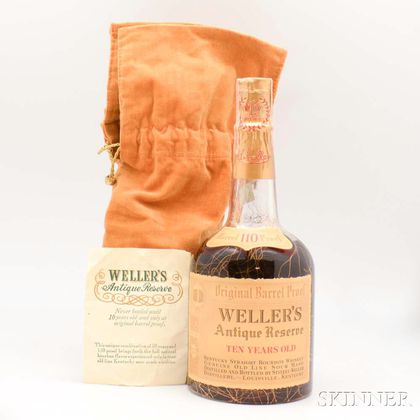 Wellers Antique Reserve 10 Years Old, 1 4/5-quart bottle 