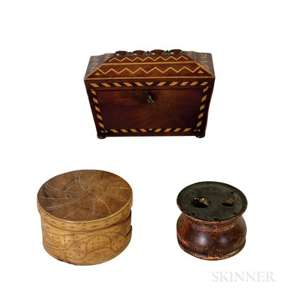 Three Wooden Decorative Items