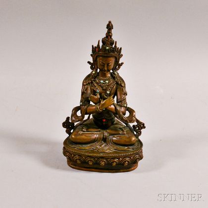 Bronze Figure of Maitreya Buddha