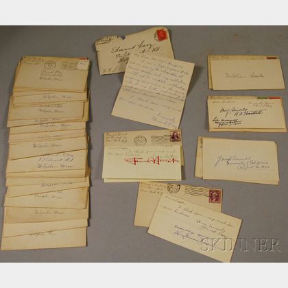 Collection of Historical, Business, Political, Literature, and Academia Autographs