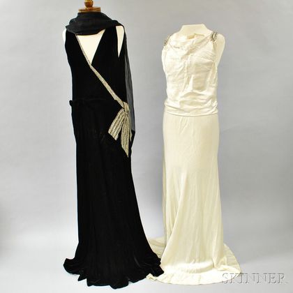 Two Evening Gowns