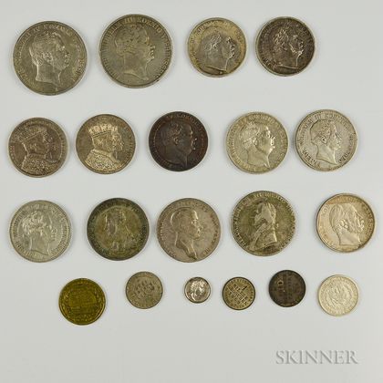 Twenty Mostly Prussian Coins