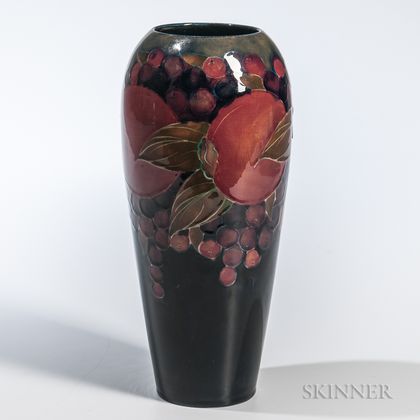 Moorcroft Pottery Pomegranate Design Vase