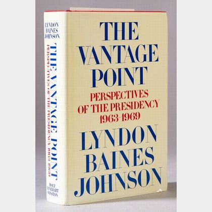 Johnson, Lyndon Baines (1908-1973),Signed copy