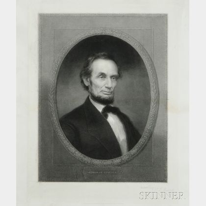William E. Marshall (American, 1836-1906) Abraham Lincoln