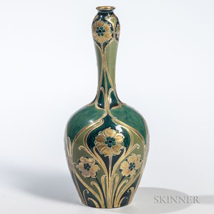 Moorcroft Pottery Florian Ware Vase