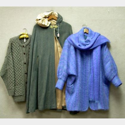 Three Articles of Irish Wool Clothing