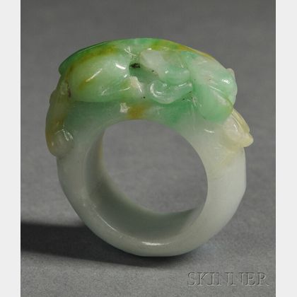 Jadeite Archer's Ring
