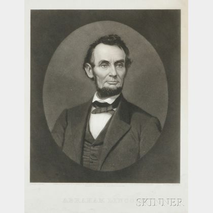 John Sartain (American, 1808-1897) Abraham Lincoln