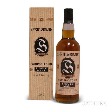 Springbank 21 Years Old, 1 700ml bottle (oc) 
