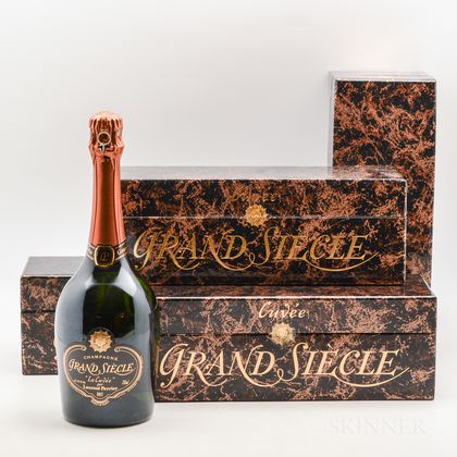 Laurent Perrier Grand Siecle La Cuvee NV, 4 bottles (ind. pc) 