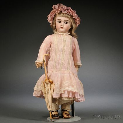 Handwerck 109 DEP Bisque Head Girl Doll