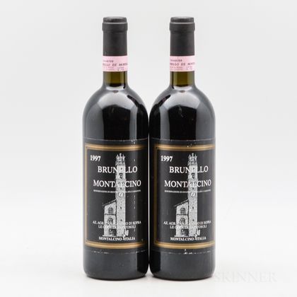Canalicchio di Sopra Brunello di Montalcino Le Gode di Montosoli 1997, 2 bottles 