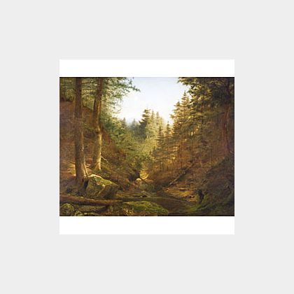 James Hope (American, 1818-1892) Forest Glen